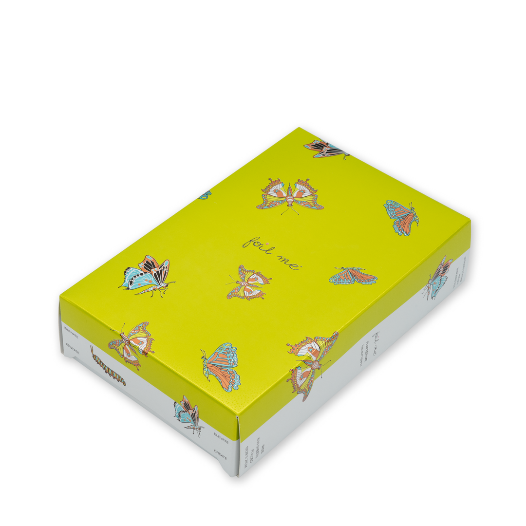 The Butterfly - Flatter Me - Wide (PRE-CUT FOIL WITH FOLD - 500 Sheets - 6" x 10.75")