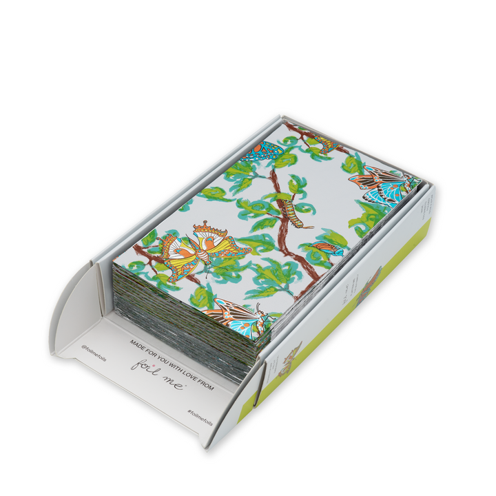 The Butterfly - Flatter Me - Wide (PRE-CUT FOIL WITH FOLD - 500 Sheets - 6" x 10.75")